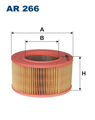 Filtron Luchtfilter AR 266