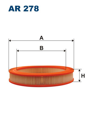 Filtron Luchtfilter AR 278