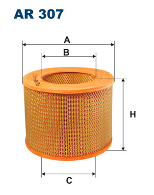 Filtron Luchtfilter AR 307