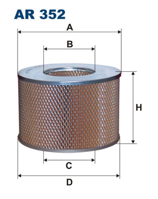 Filtron Luchtfilter AR 352