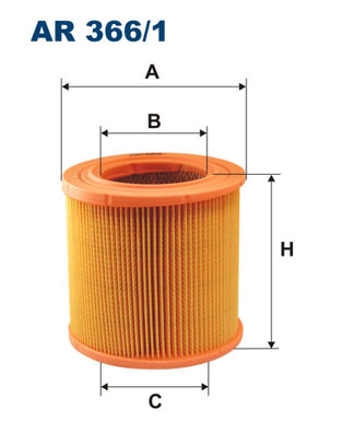 Filtron Luchtfilter AR 366/1