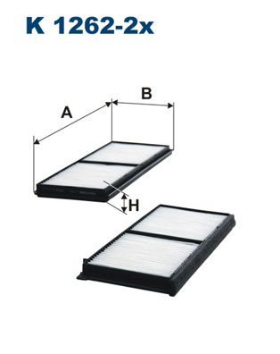 Filtron Interieurfilter K 1262-2x
