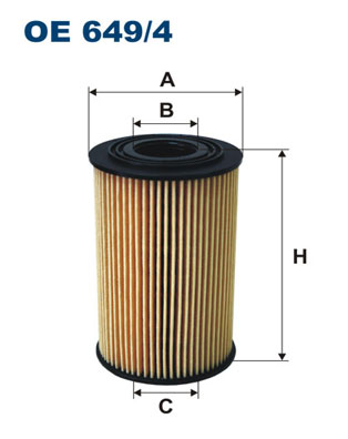 Filtron Oliefilter OE 649/4