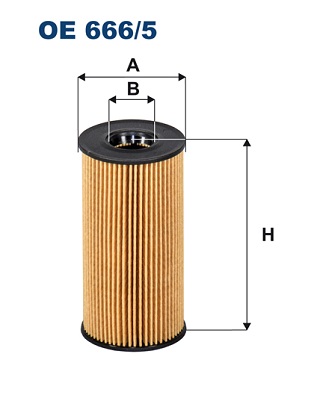 Filtron Oliefilter OE 666/5