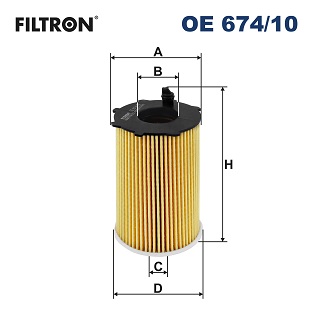 Filtron Oliefilter OE 674/10