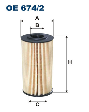 Filtron Oliefilter OE 674/2