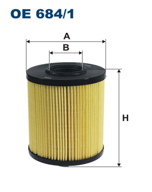 Filtron Oliefilter OE 684/1