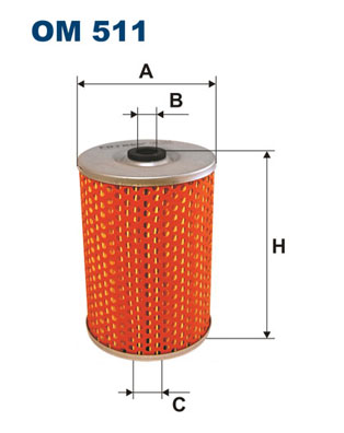 Filtron Oliefilter OM 511