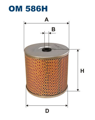 Filtron Hydrauliekfilter OM 586H