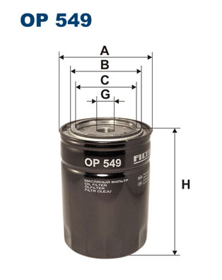 Filtron Hydrauliekfilter OP 549