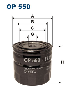 Filtron Hydrauliekfilter OP 550