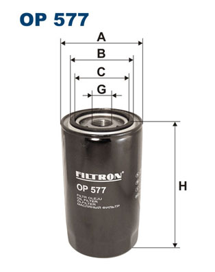 Filtron Filter/oliezeef automaatbak OP 577