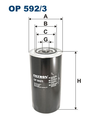 Filtron Hydrauliekfilter OP 592/3