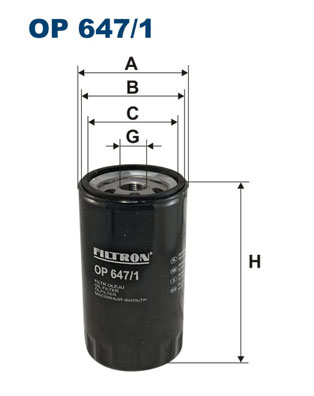 Filtron Hydrauliekfilter OP 647/1