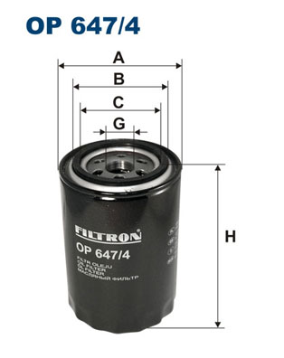 Filtron Hydrauliekfilter OP 647/4