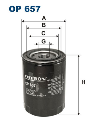 Filtron Hydrauliekfilter OP 657