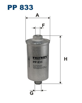 Filtron Brandstoffilter PP 833