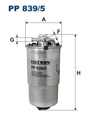 Filtron Brandstoffilter PP 839/5