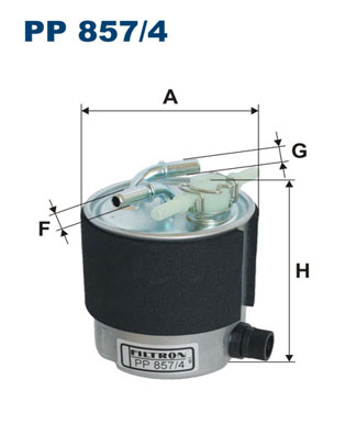 Filtron Brandstoffilter PP 857/4