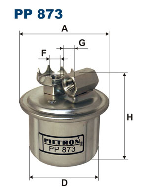 Filtron Brandstoffilter PP 873