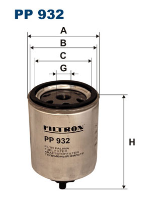 Filtron Brandstoffilter PP 932