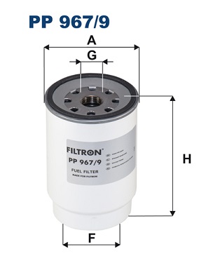 Filtron Brandstoffilter PP 967/9
