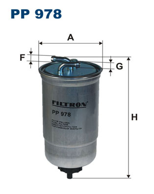 Filtron Brandstoffilter PP 978