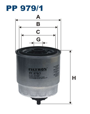 Filtron Brandstoffilter PP 979/1