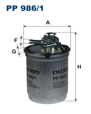 Filtron Brandstoffilter PP 986/1