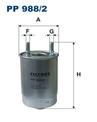 Filtron Brandstoffilter PP 988/2