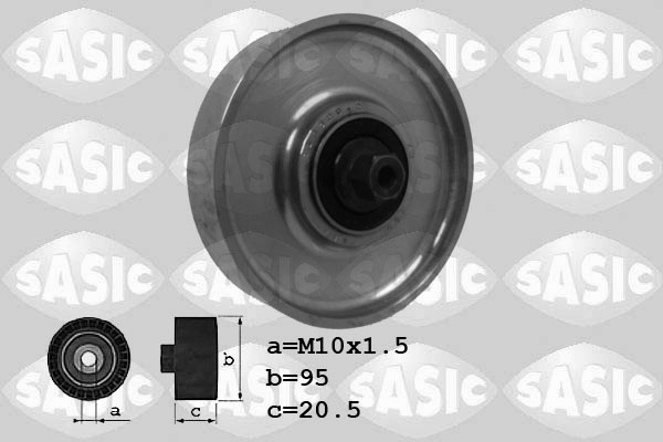 Sasic Geleiderol (poly) V-riem 1620074