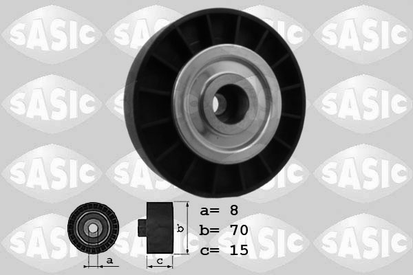 Sasic Geleiderol (poly) V-riem 1624028