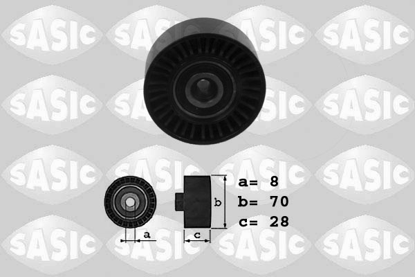 Sasic Geleiderol (poly) V-riem 1626038