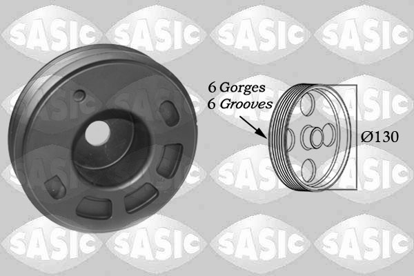 Sasic Riemschijf, krukas 2150076