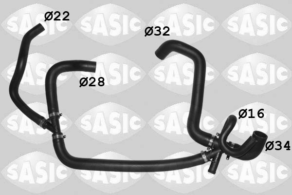 Sasic Radiateurslang 3406509