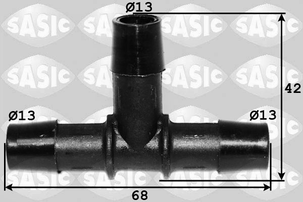 Sasic Slangkoppeling, brandstofslang 3980027