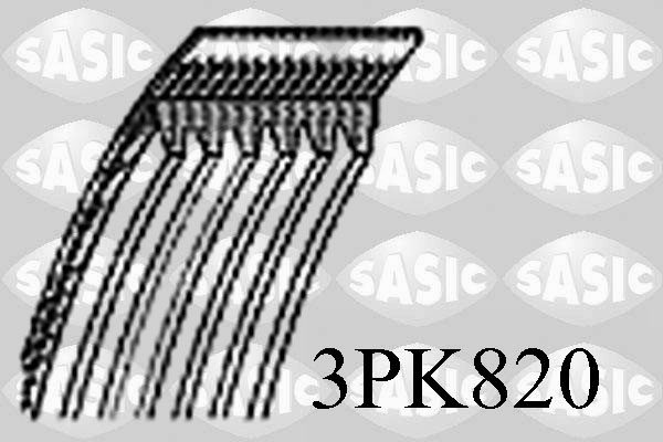 Sasic Poly V-riem 3PK820