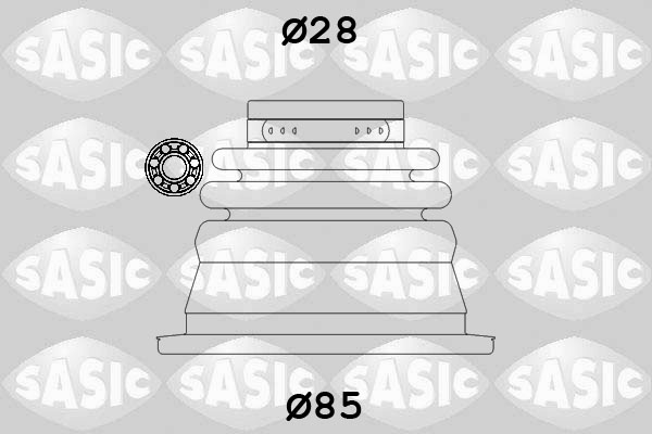 Sasic Aandrijfashoes 4003451