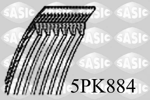 Sasic Poly V-riem 5PK884