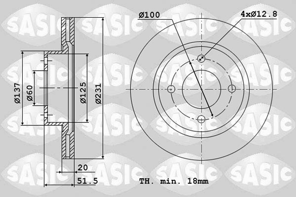 Sasic Remschijven 6106318