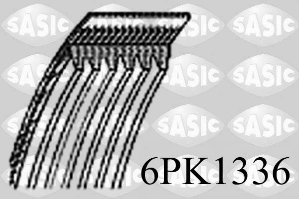 Sasic Poly V-riem 6PK1336