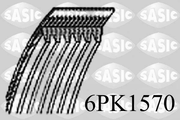 Sasic Poly V-riem 6PK1570