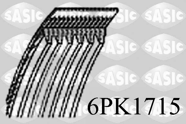 Sasic Poly V-riem 6PK1715