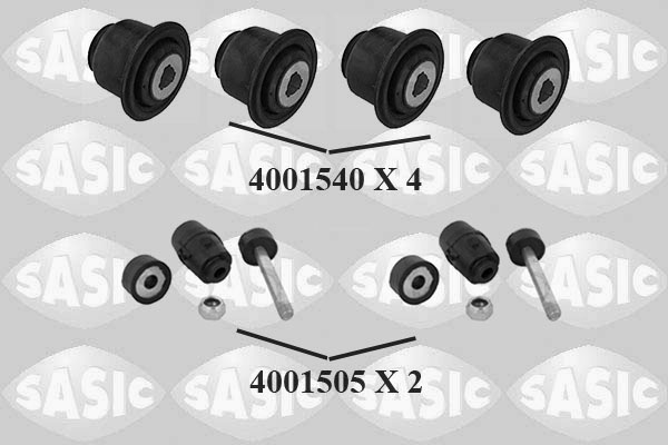 Sasic Draagarm montageset 7964003S