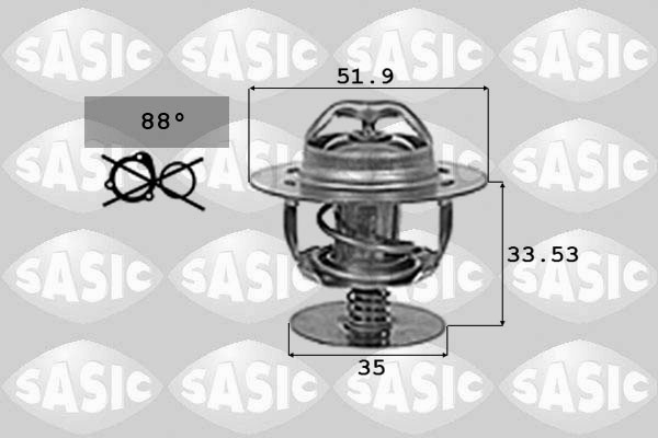 Sasic Thermostaat 9000719