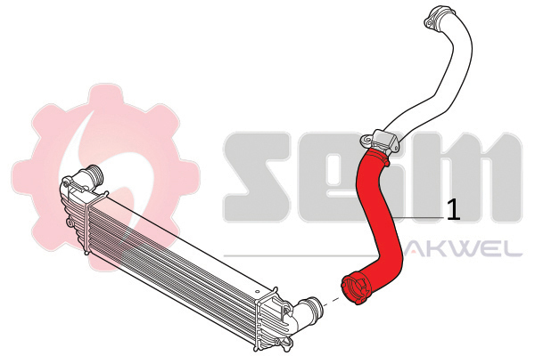 Seim Laadlucht-/turboslang 981768