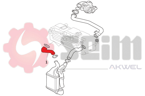 Seim Laadlucht-/turboslang 981879