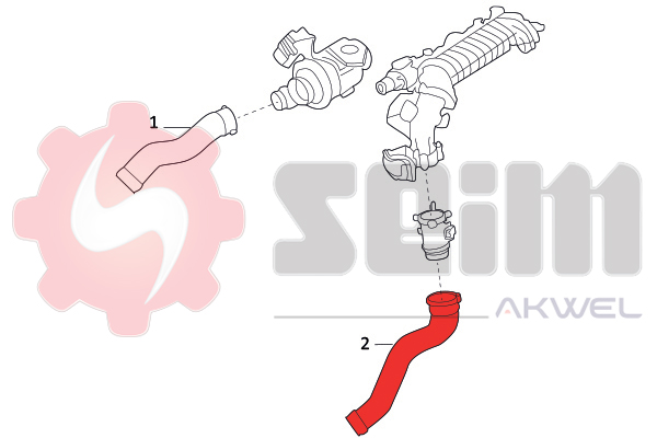 Seim Laadlucht-/turboslang 982058