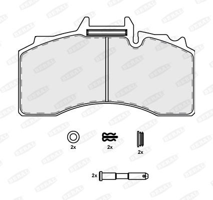 Beral Remblokset BCV29228TK