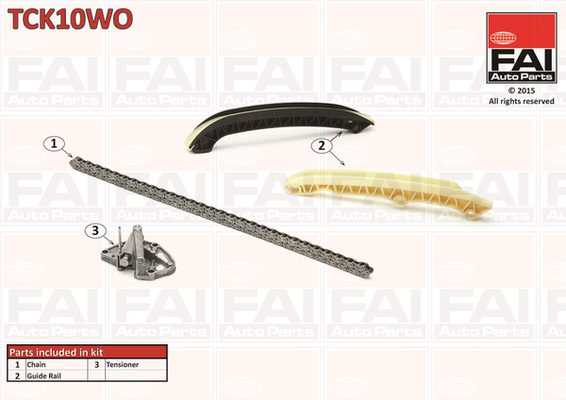 Fai Autoparts Distributieketting kit TCK10WO